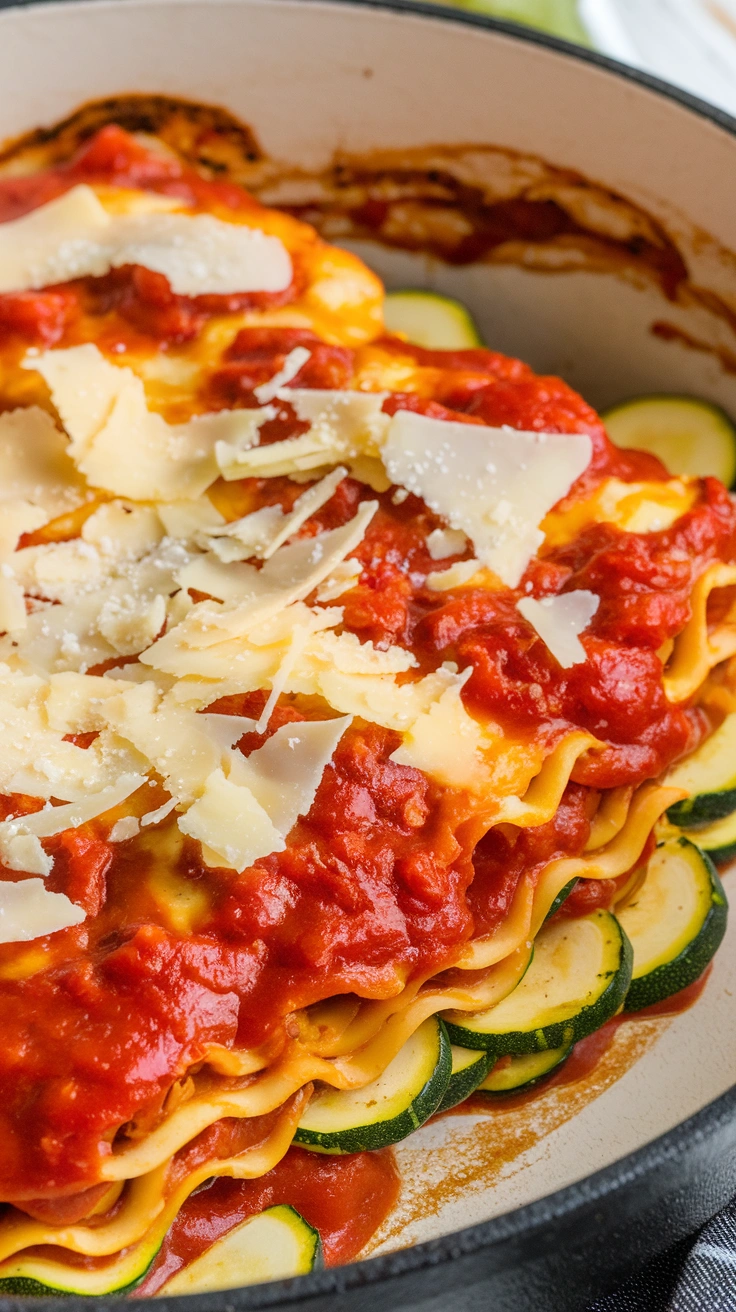 One-Pan Skillet Lasagna