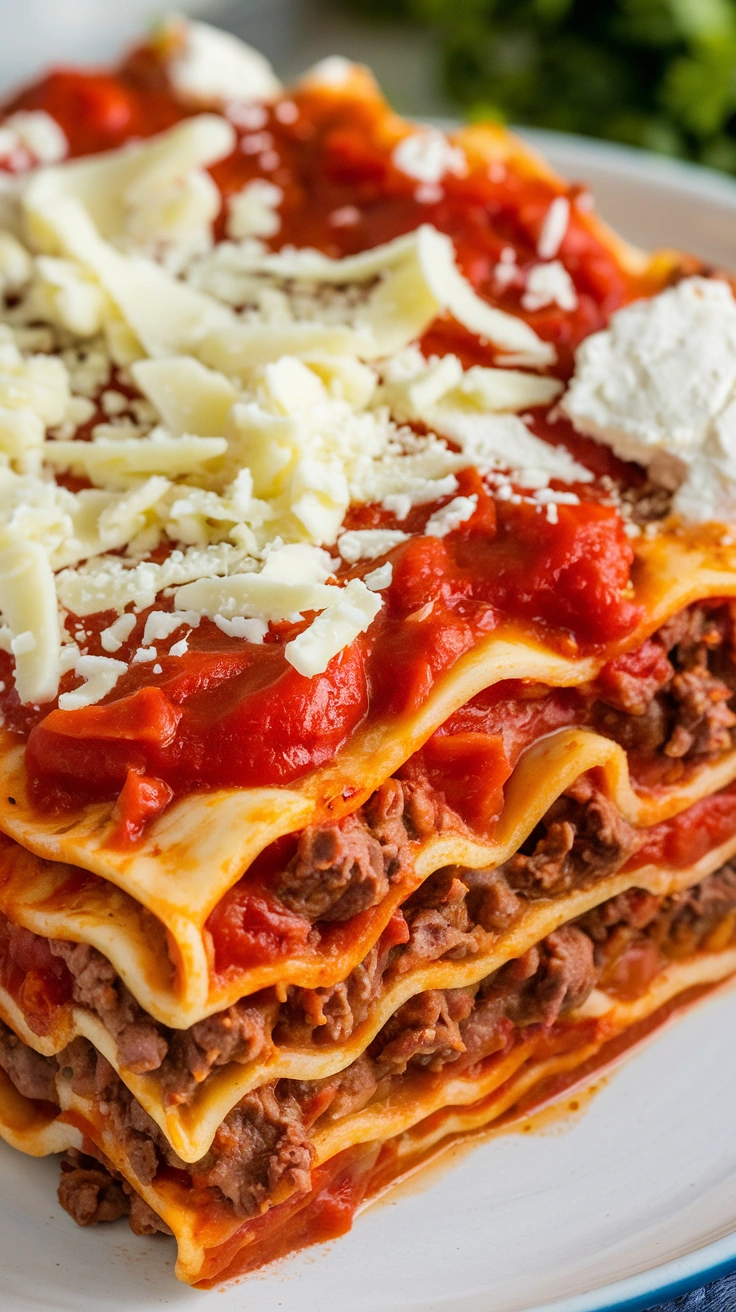 One-Pan Skillet Lasagna