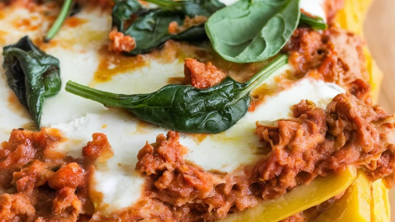 Spaghetti Squash Lasagna - Featured