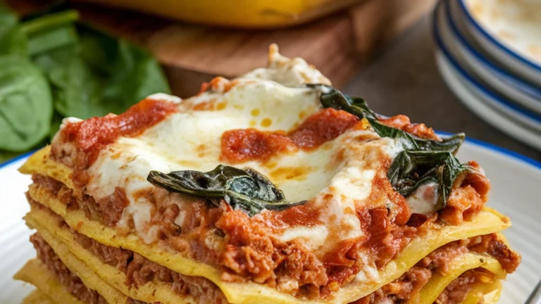 Spaghetti Squash Lasagna - Featured