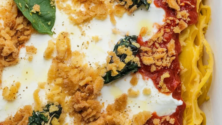 Spaghetti Squash Lasagna Recipe - Featured