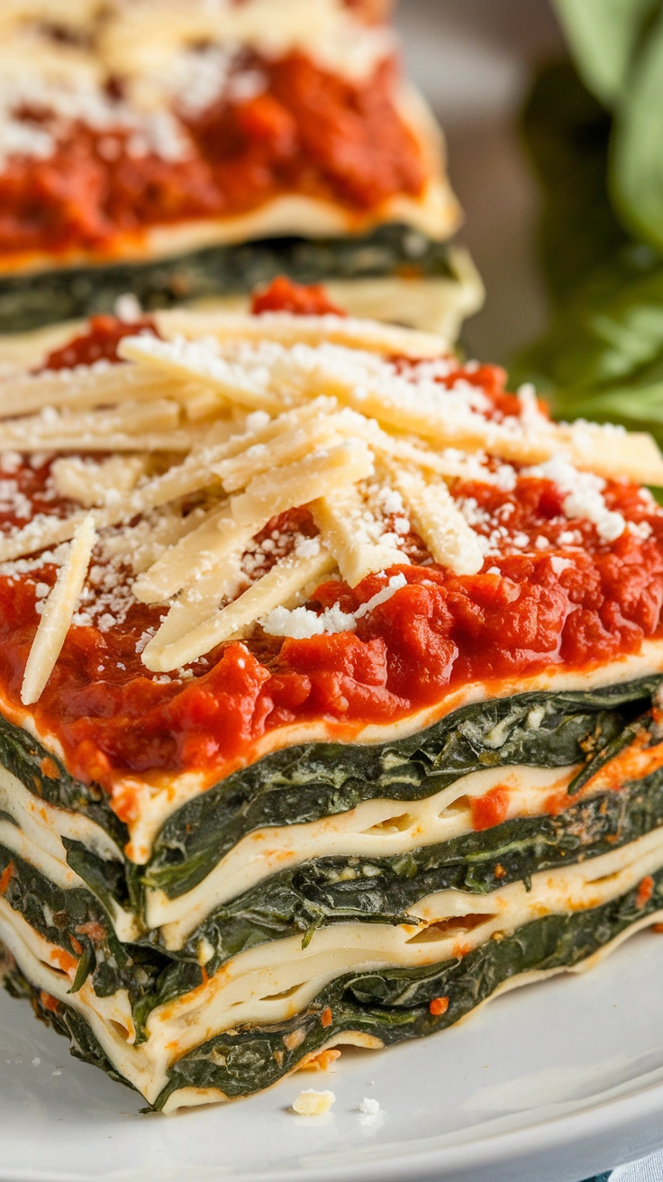 Spinach and Ricotta Lasagna