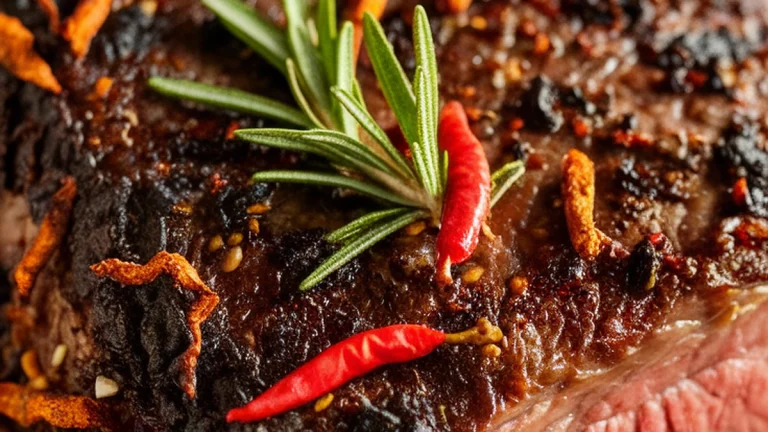 Sweet Spicy Rosemary Mustard Dry Rub - Featured