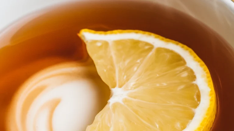 Tea with Sweetener and Milk or Lemon - Featured