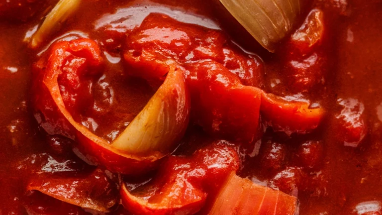Tomato Onion Gravy with Ginger Garlic Spices - Featured