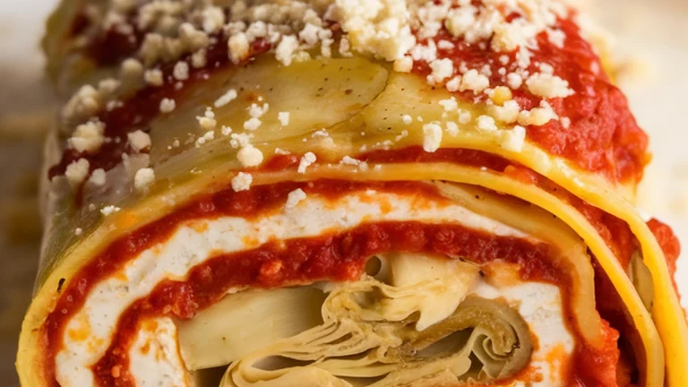 Vegan Lasagna Roll Ups