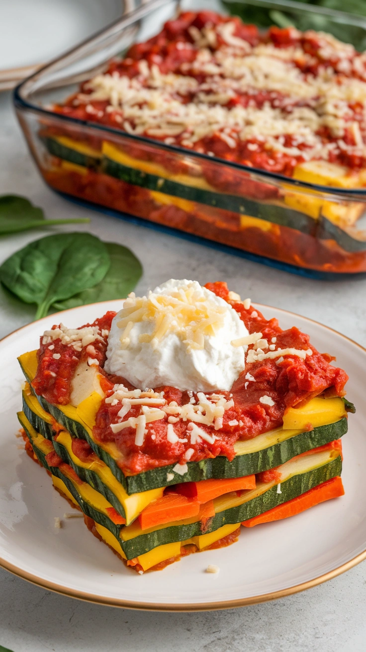 Instant Pot Vegetable Lasagna