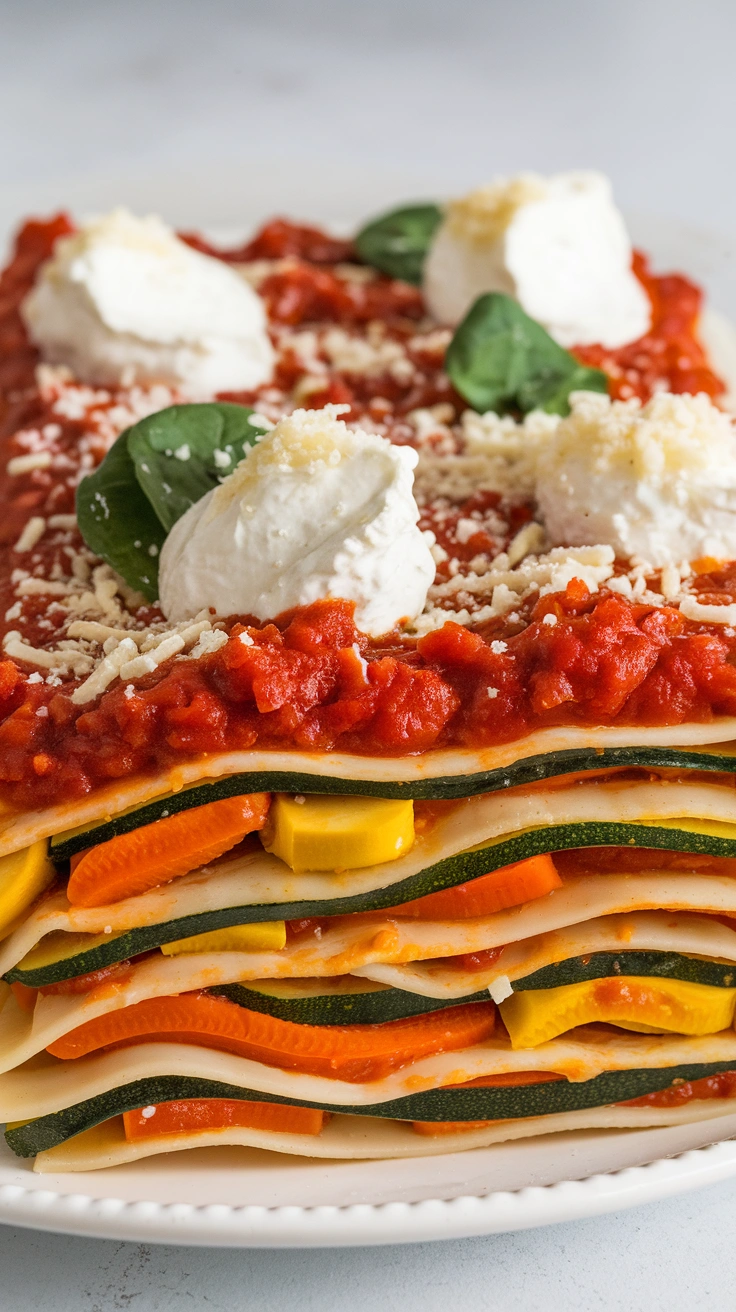 Roasted Vegetable Lasagna