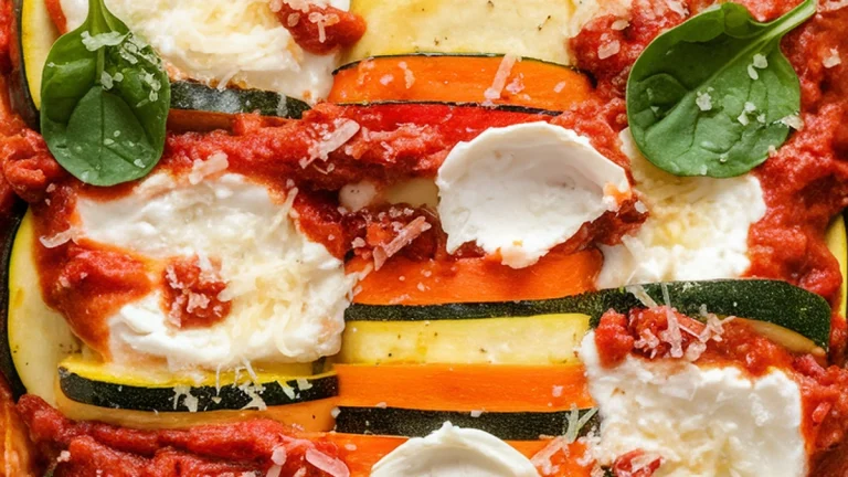 Vegetable Lasagna - Featured