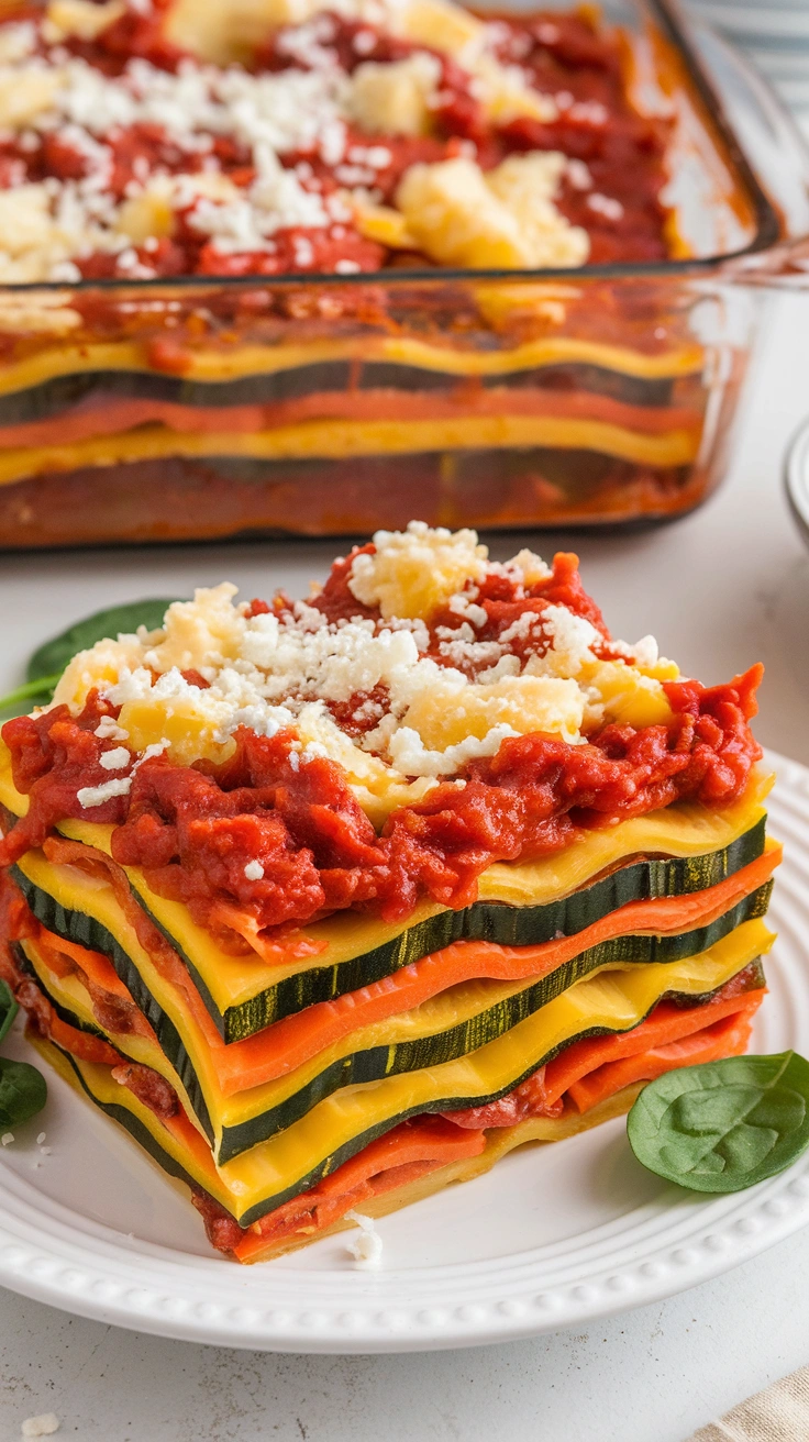 Roasted Vegetable Lasagna