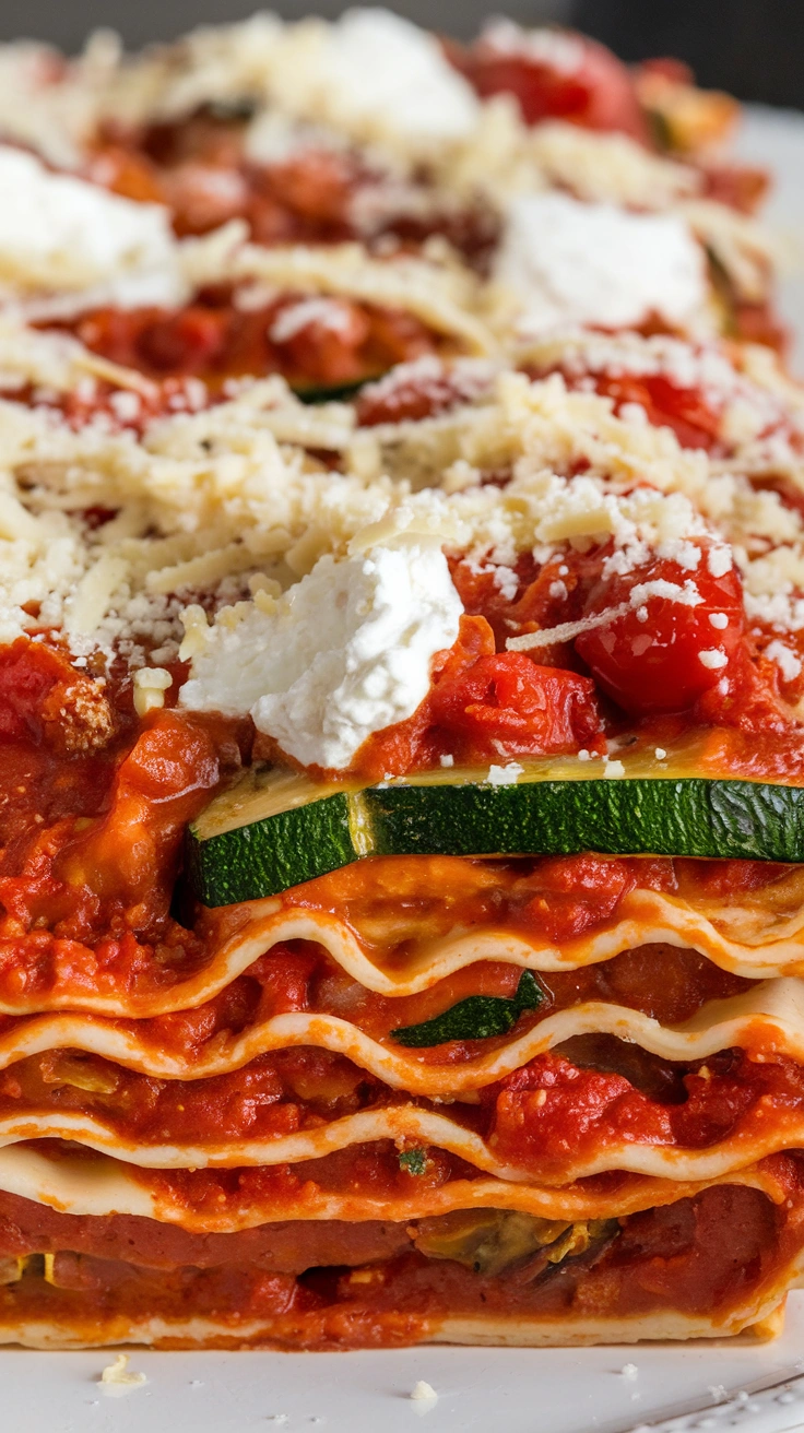 Meatless Instant Pot Lasagna