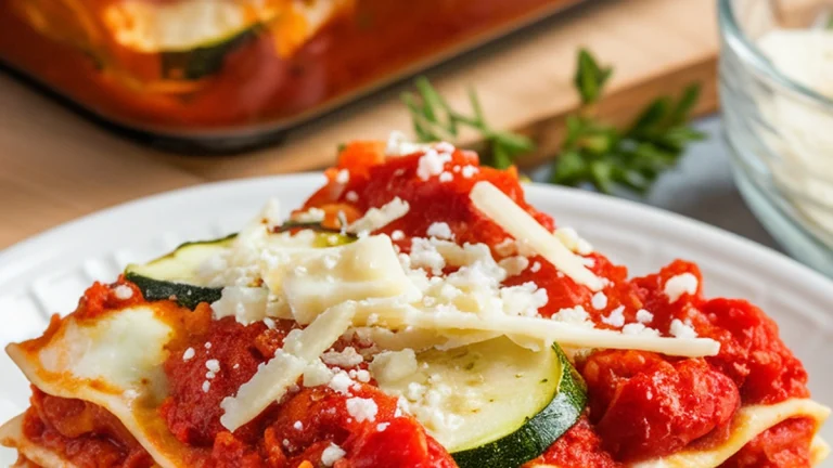 Veggie Lasagna - Featured