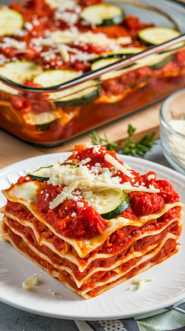 Hearty Vegetarian Lasagna
