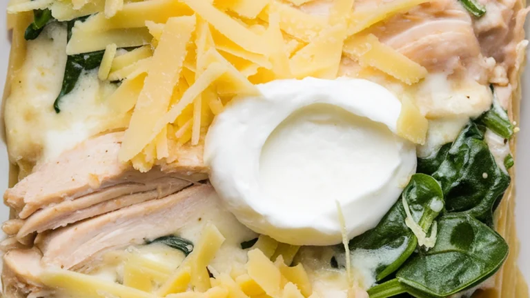 White Chicken Lasagna - Featured