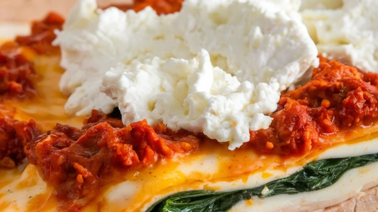 White Keto Lasagna - Featured