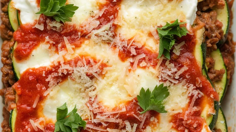 Zucchini Lasagna - Featured