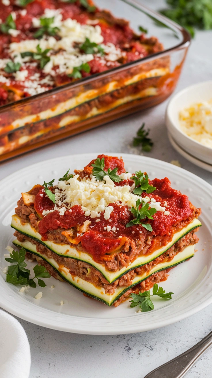 Zucchini Lasagna