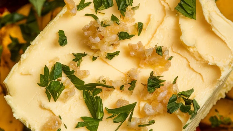 Beurre à la Bourguignonne (Garlic Scallion Butter) - Featured