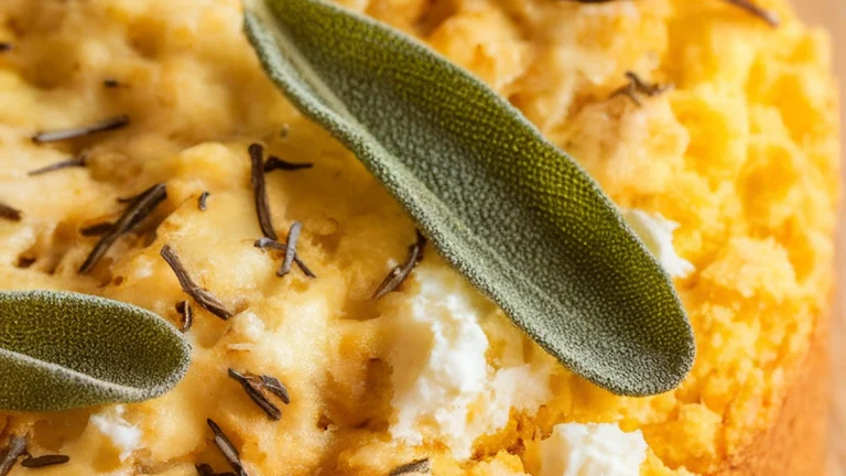 Cheesy Mascarpone Cornbread Stuffing - Featured