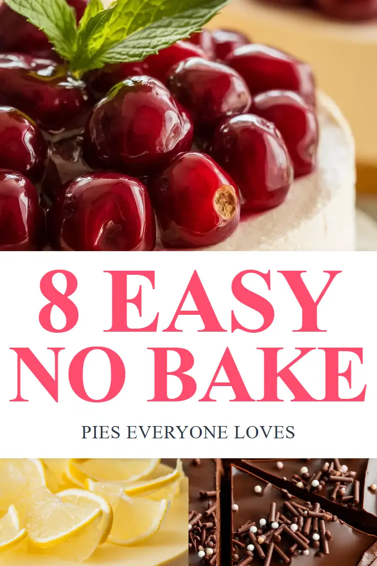 8 No Bake Pies