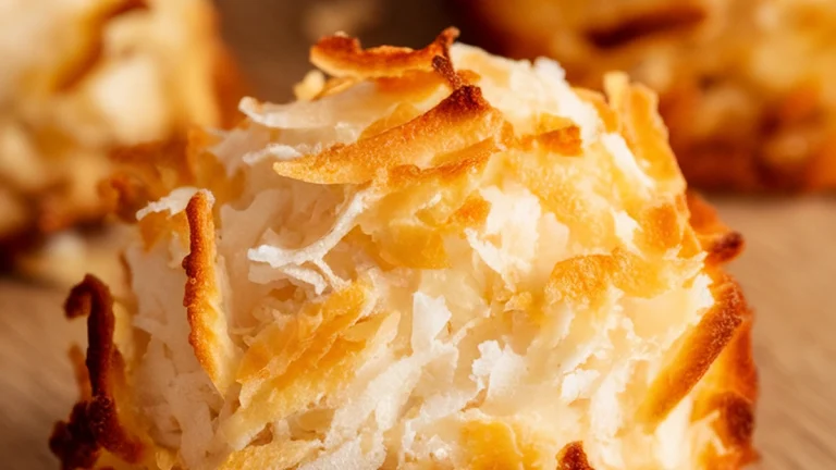Coconut Biscuits - Featured