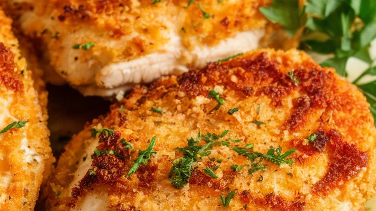 Crunchy Baked Chicken - Featured