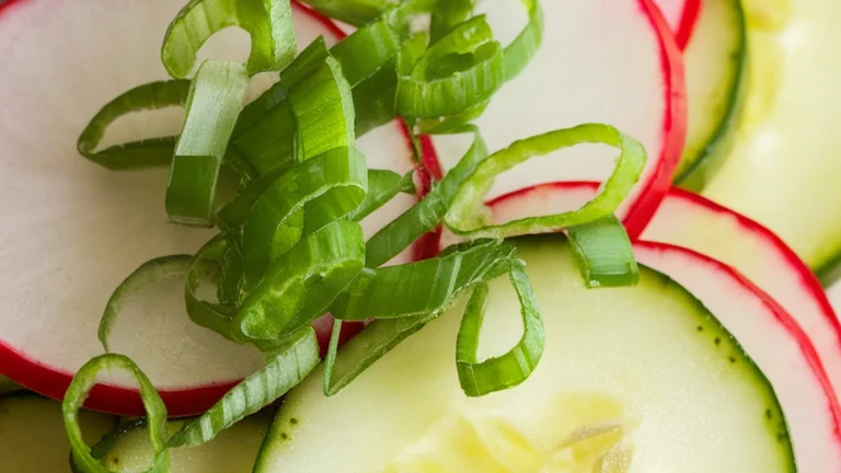 Cucumber and Radish Salad - Featured