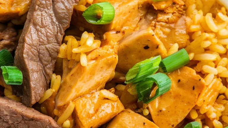 Curry Fried Rice - Featured