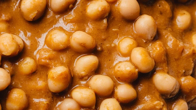 Dek Ngoo (Pigeon Peas with Peanut Butter) - Featured