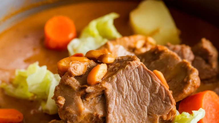 Domoda (Gambian Peanut Stew) - Featured
