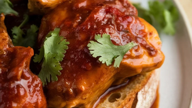 Doro Dabo (Ethiopian Chicken with Spiced Bread) - Featured