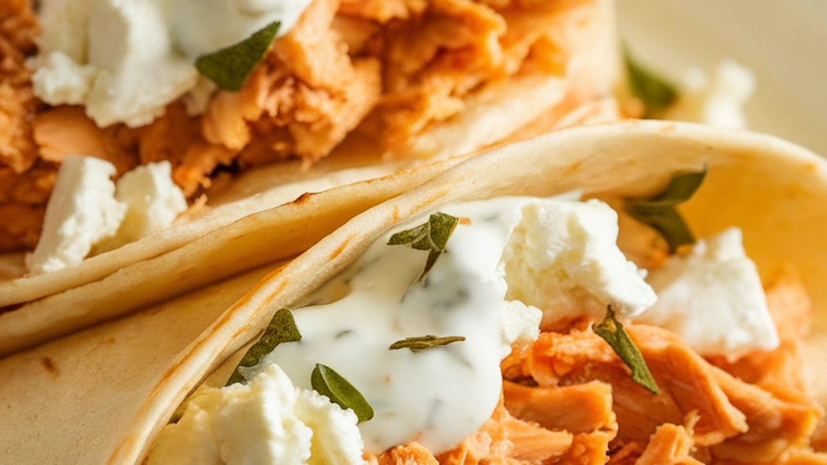 Greek Chicken Wrap - Featured